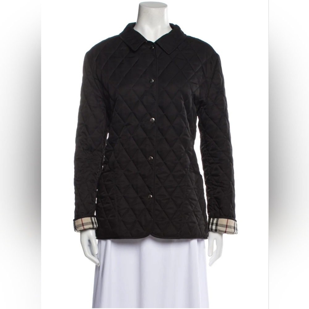 Burberry Frankby Diamond Quilted Jacket XS TP